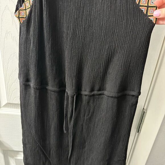 Gianni Bini Embroidered Black Dress Small - Picture 7 of 11